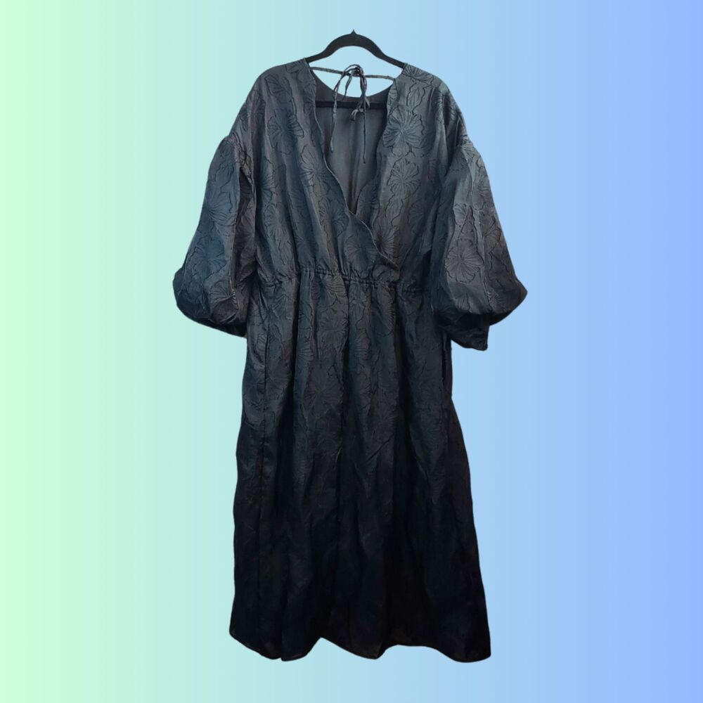 Kika Vargas for Target 1X Puff Sleeve Dress w/ Pockets